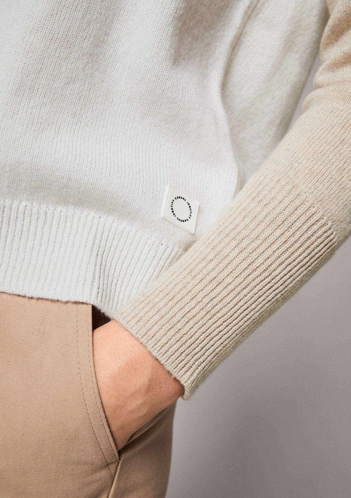 Raglan jumper with wool from comma