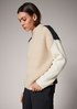 Jumper with colour blocking from comma