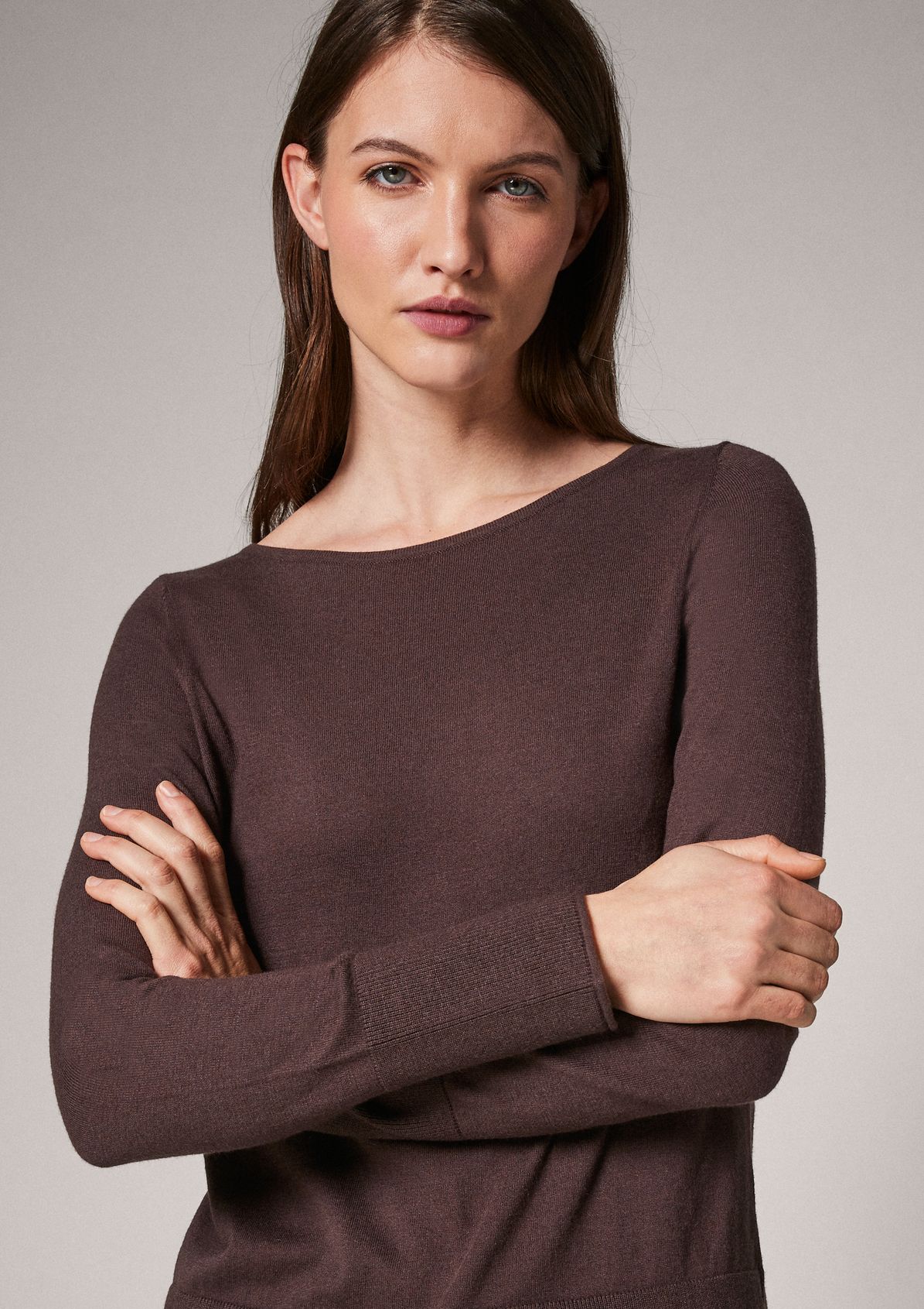 Jumper with cashmere from comma