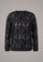 Embroidered mesh sweatshirt from comma