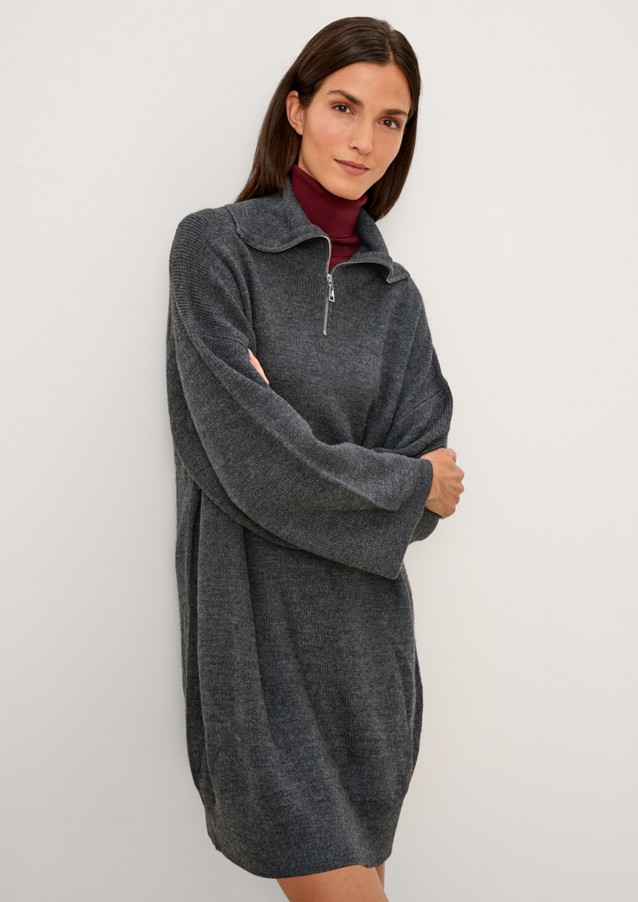 Femmes Robes | Robe-pull en laine mélangée - ZC95374