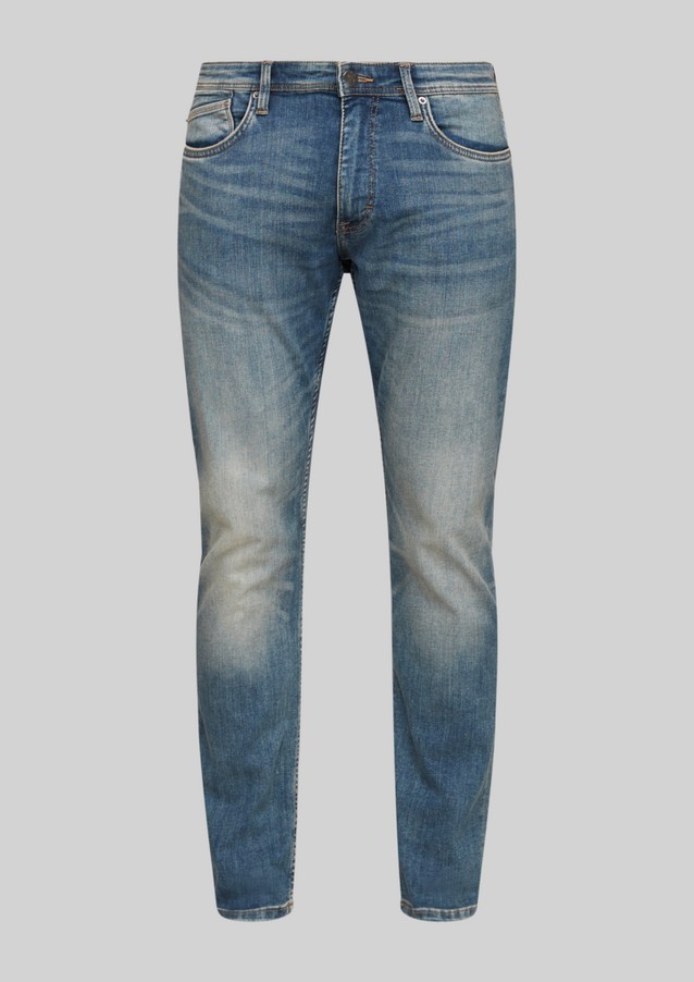 Men Jeans | Slim: jeans with a garment wash - GB81938