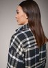 Cotton jacket with a check pattern from comma
