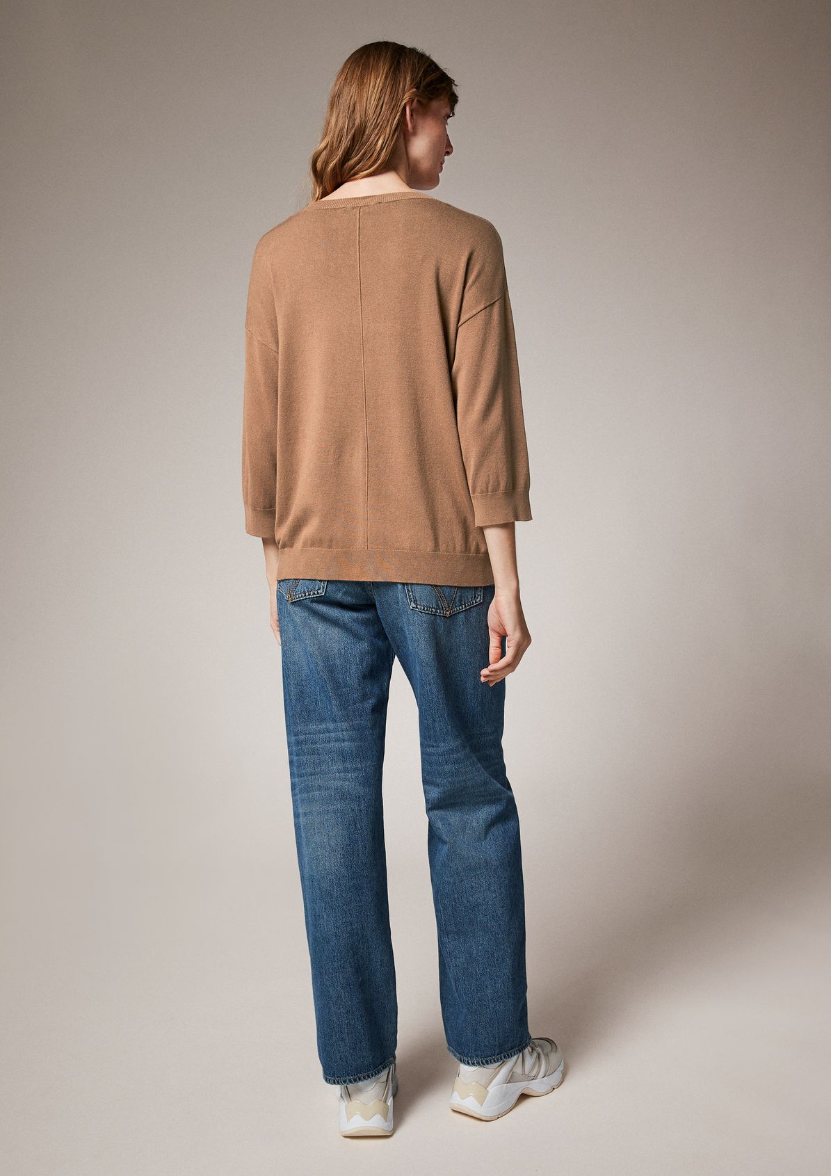 3/4-sleeve jumper from comma