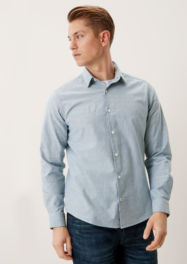 Hommes Chemises | Regular : chemise stretch à rayures - SS81906