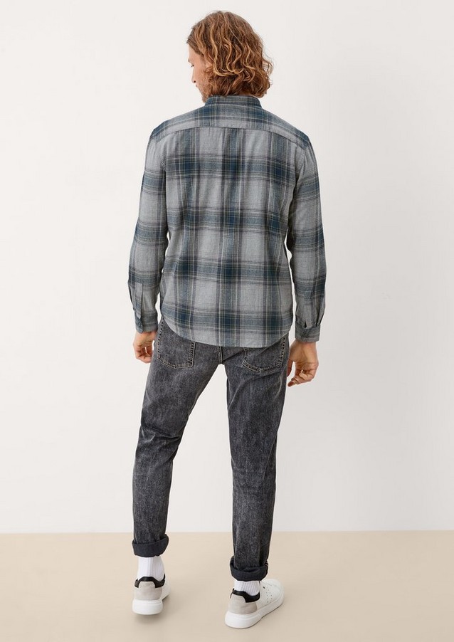 Hommes Chemises | Regular : chemise en flanelle - ZC91178
