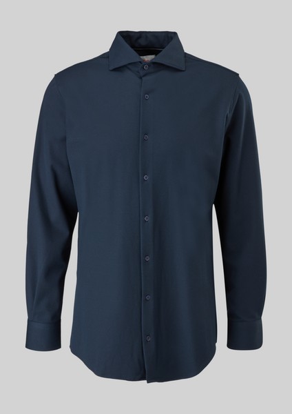 Hommes Chemises | Slim : chemise en maille interlock - YB34112