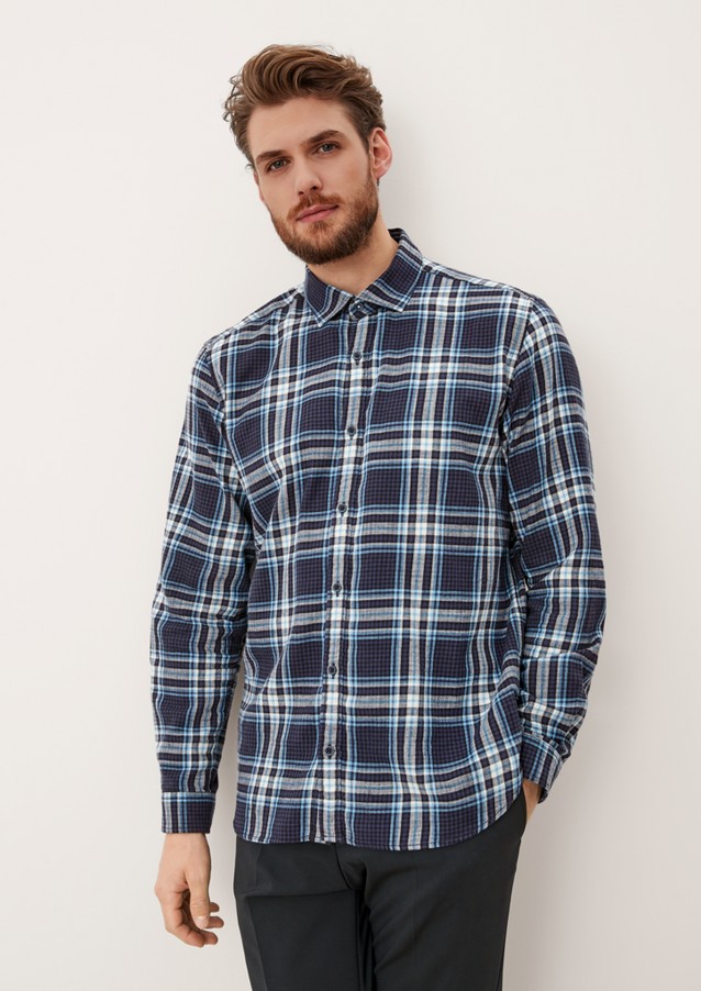 Hommes Chemises | Regular : chemise à carreaux - SM49410