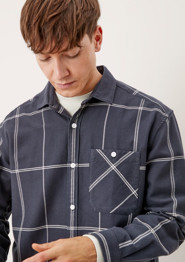 Hommes Chemises | Relaxed : chemise à carreaux - US80001
