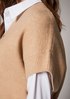 Sleeveless V-neck jumper from comma