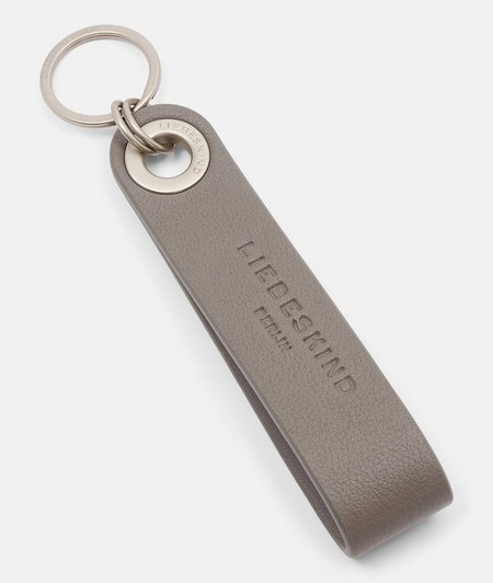 Smooth leather key ring from liebeskind