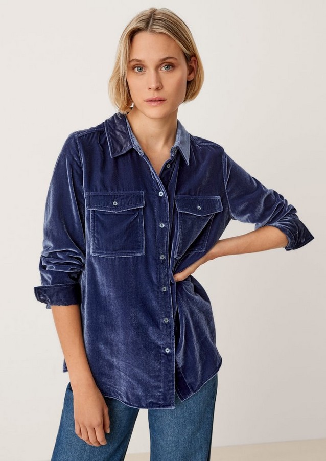 DAMEN Hemden & T-Shirts Bluse Chiffon Zara Bluse Blau XS Rabatt 70 % 