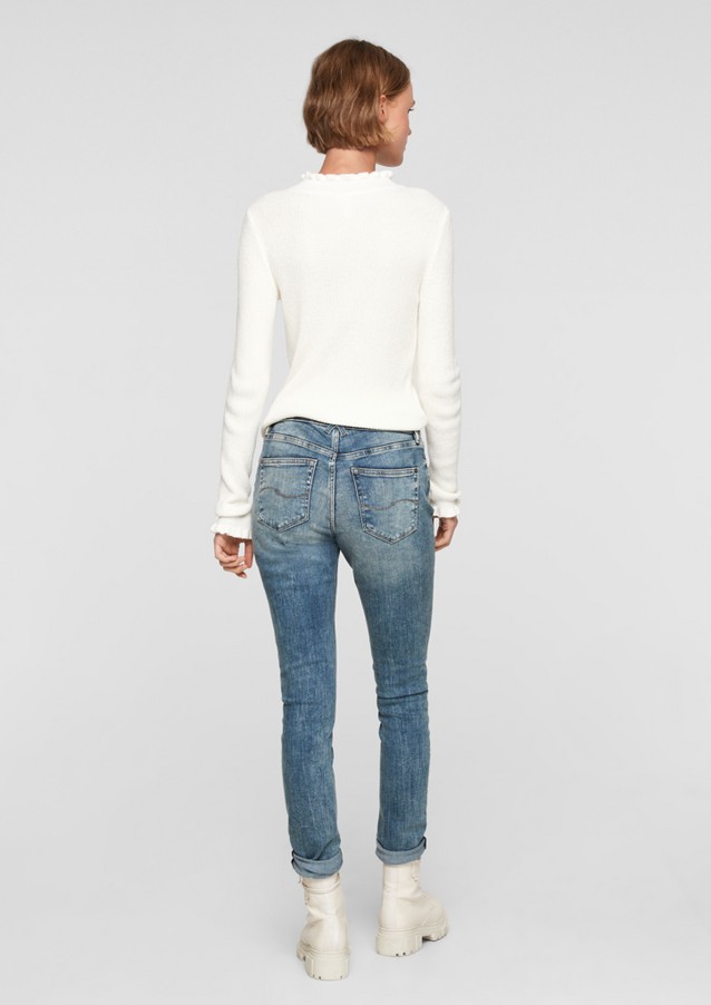 Femmes Jeans | Skinny : jean stretch délavé - BN84850