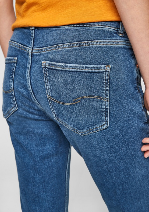 Femmes Jeans | Slim : jean à effet délavé - BF45759