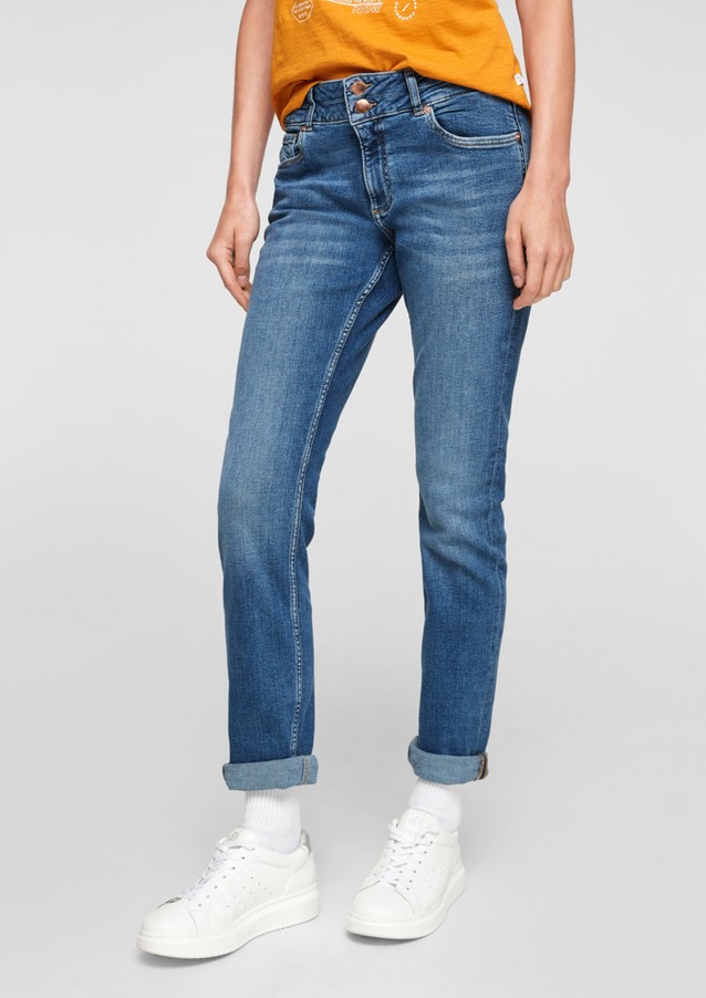 Femmes Jeans | Slim : jean à effet délavé - BF45759