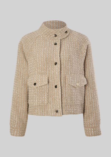 Women Jackets | Bouclé blazer jacket - IE67823