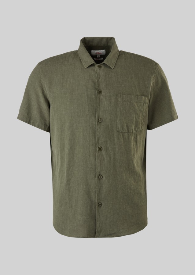 Hommes Chemises | Relaxed : chemise en lin mélangé - RK95581