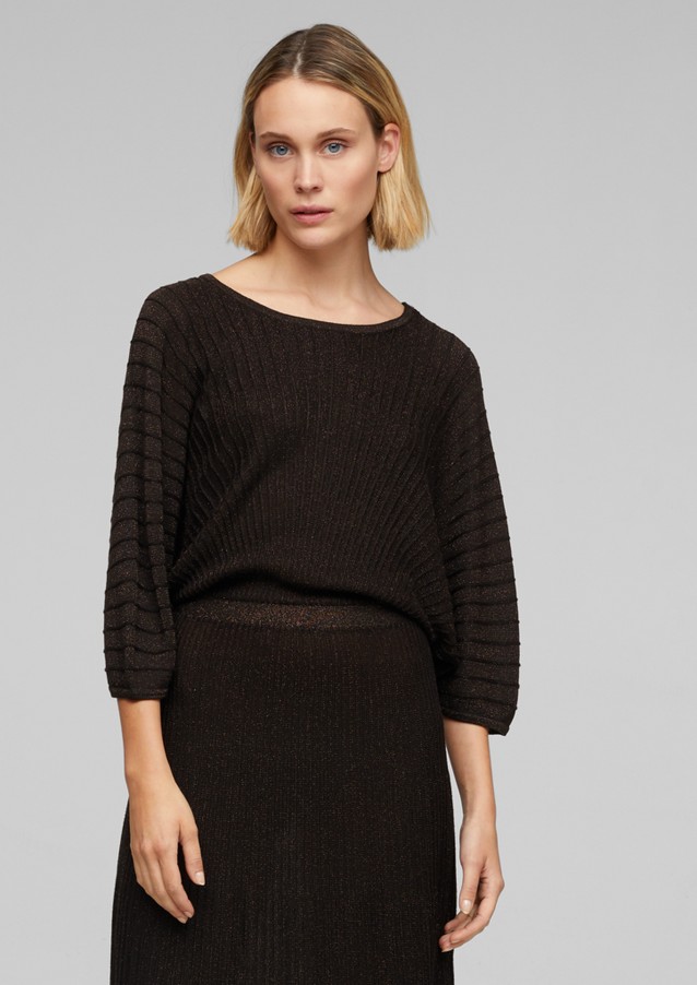 Women Dresses | Fine knit pleated dress - AJ71539