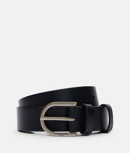 Wide belt made of smooth leather from liebeskind