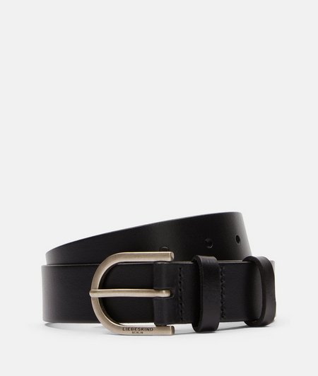Wide belt made of smooth leather from liebeskind