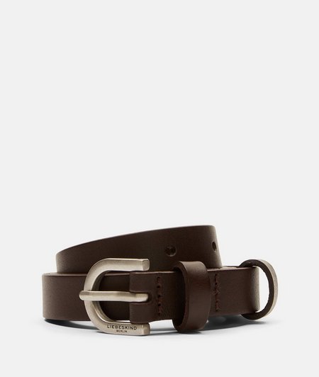 Narrow belt made of smooth leather from liebeskind