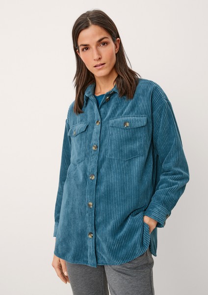 Women Jackets | Corduroy overshirt - PJ98174