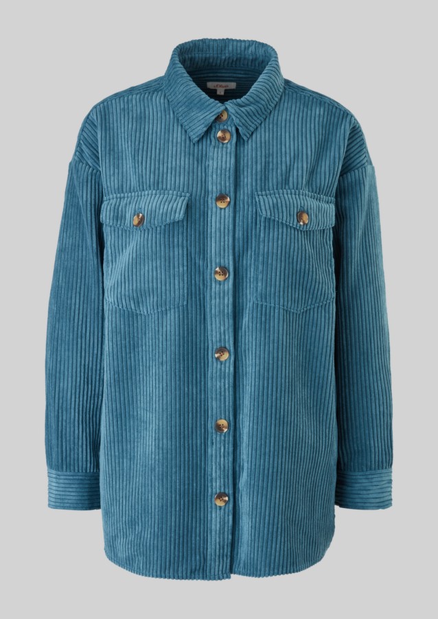 Women Jackets | Corduroy overshirt - PJ98174