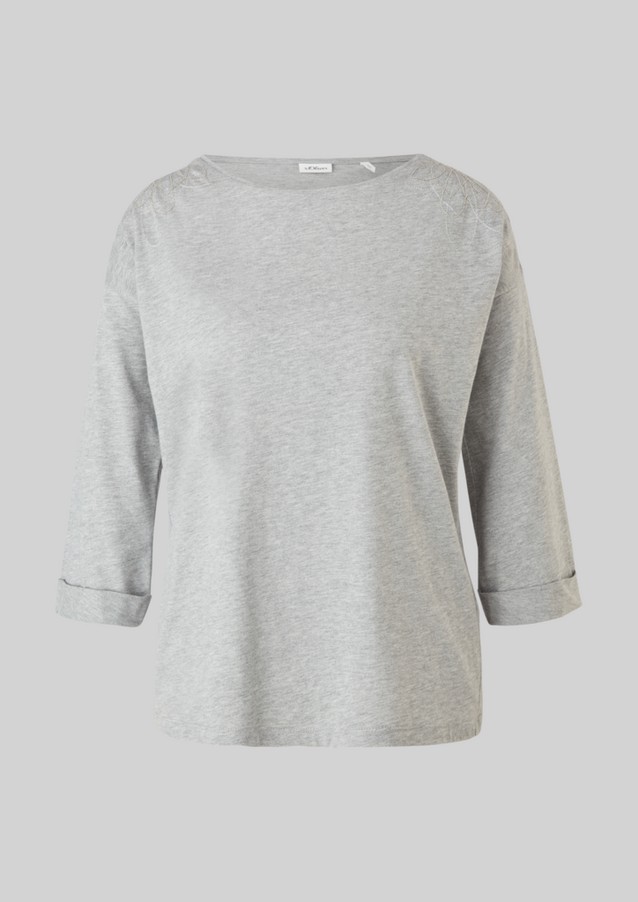 Damen Shirts & Tops | Jerseyshirt mit Blumenmuster - QS99207