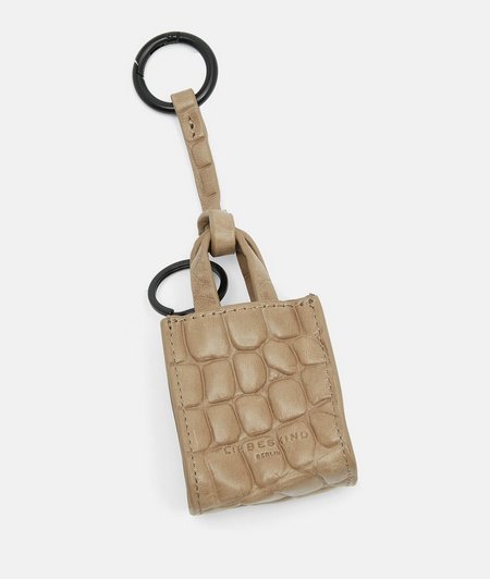 Keyring in faux crocodile leather from liebeskind