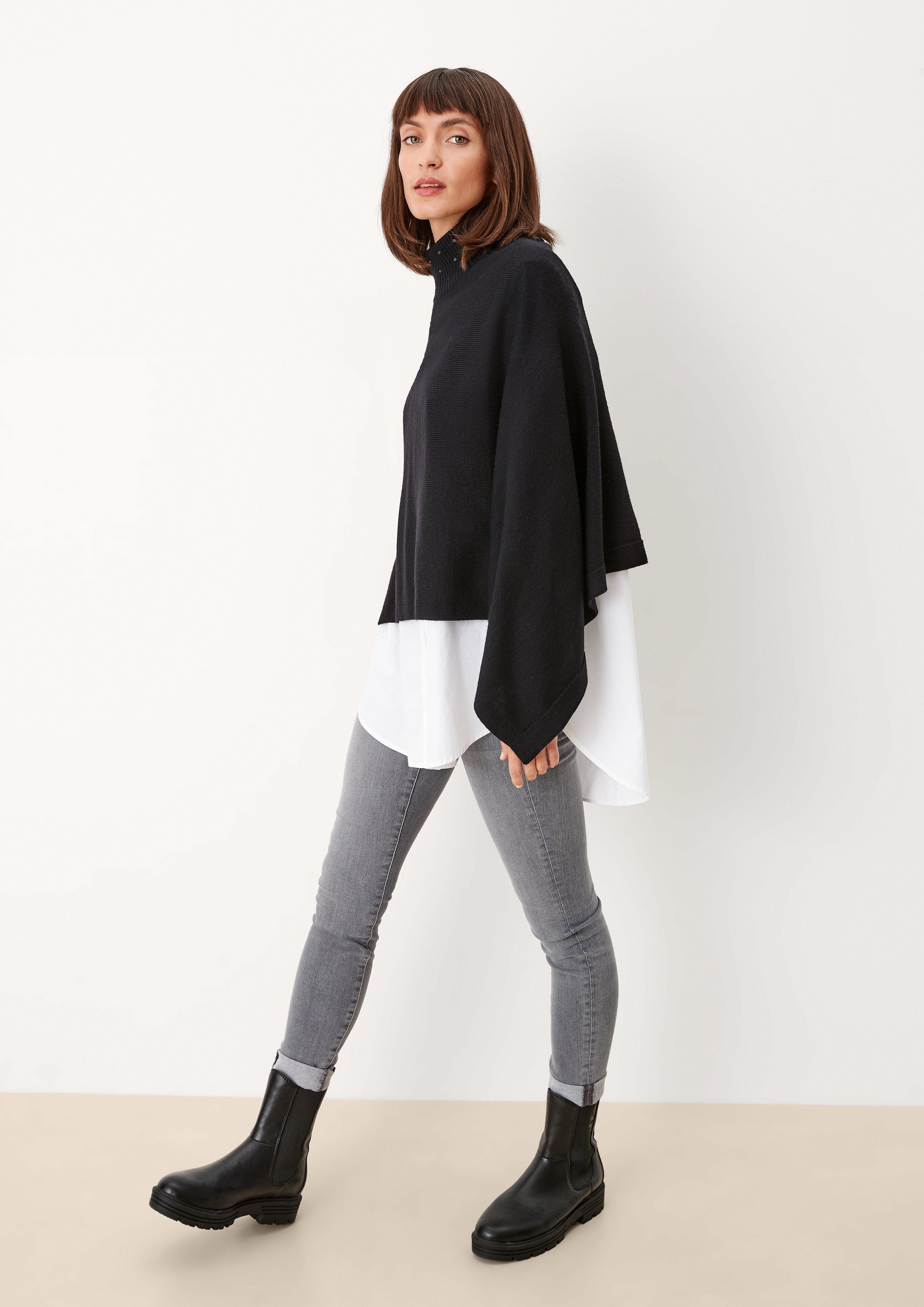 Indoor poncho