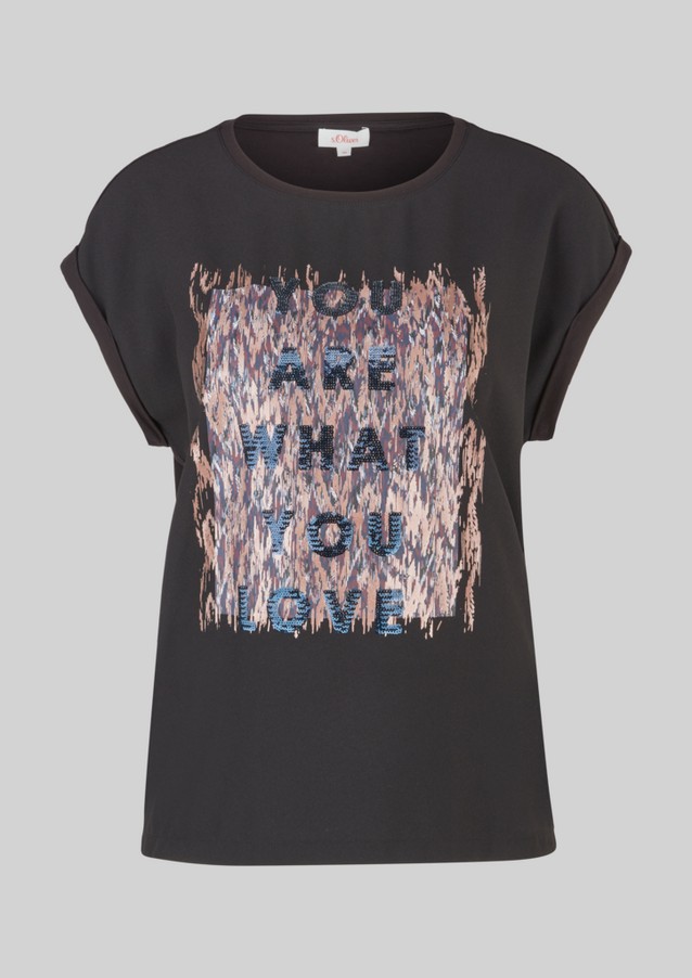 Femmes Shirts & tops | Haut façon blouse à motif artistique - AV75585
