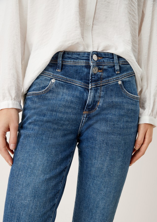Femmes Jeans | Slim : jean à chanteau - CA40740