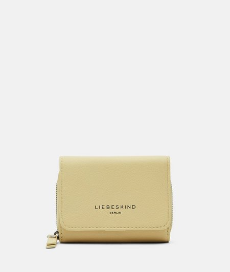 Small, folding leather purse from liebeskind
