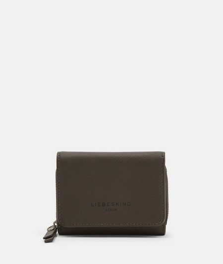 Small, folding leather purse from liebeskind