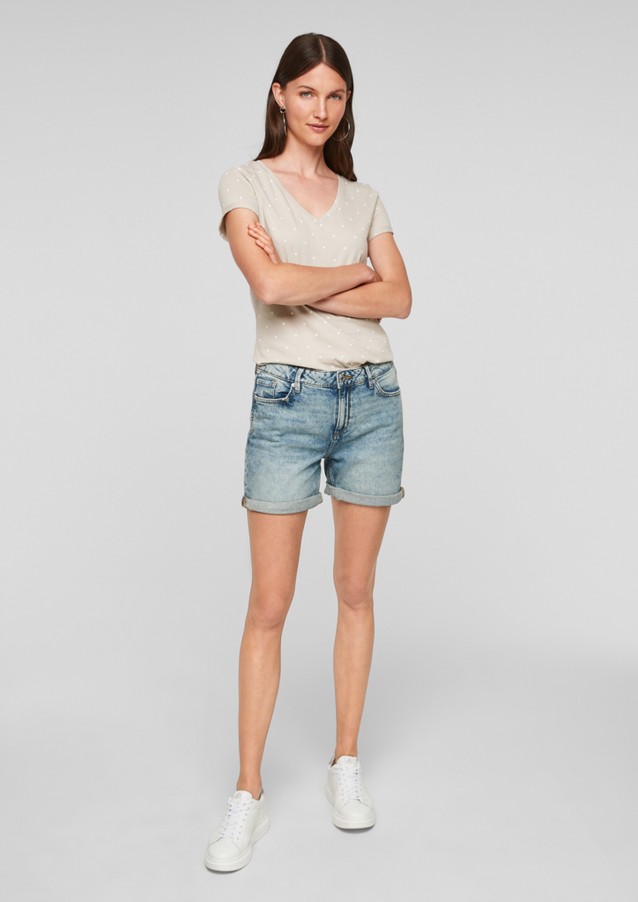 Damen Shirts & Tops | T-Shirt aus softem Jersey - KT11533