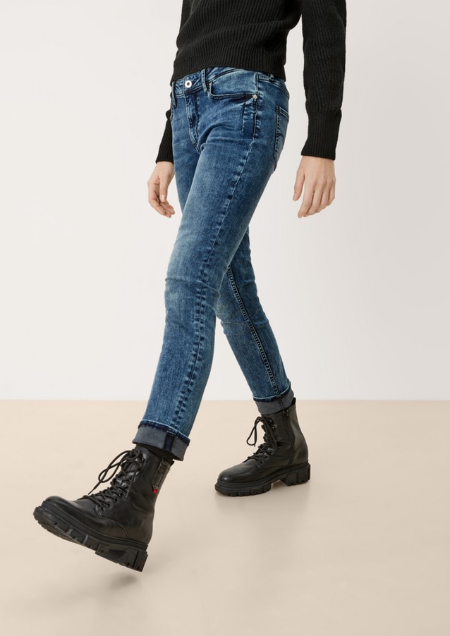 Women Jeans | Slim: jeans with a garment wash - JJ88310