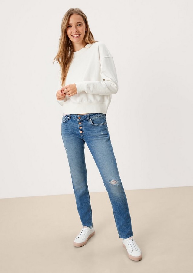 Femmes Jeans | Regular : jean délavé - EM54743