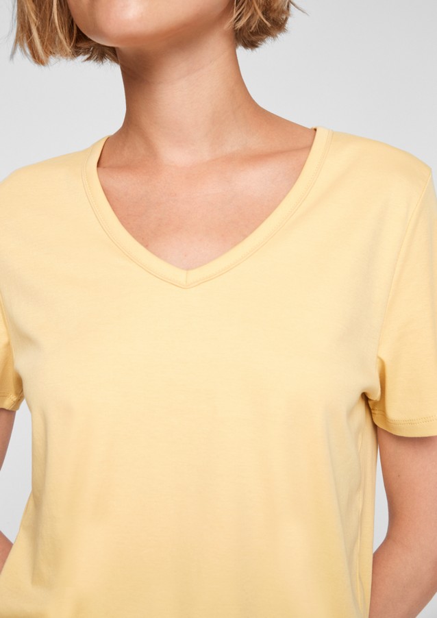 Femmes Shirts & tops | Haut en jersey à encolure en V - YJ81202