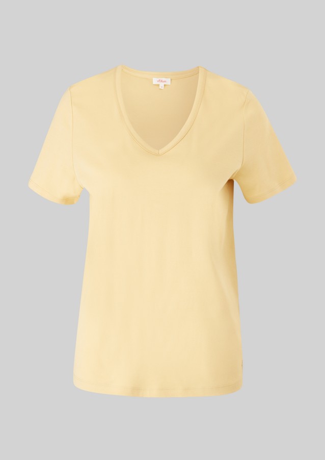 Femmes Shirts & tops | Haut en jersey à encolure en V - YJ81202