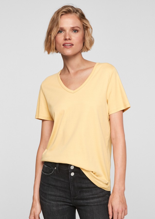 Damen Shirts & Tops | Jerseyshirt mit V-Ausschnitt - DH59722