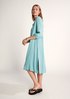 Viscose dress with 3/4-length sleeves from comma