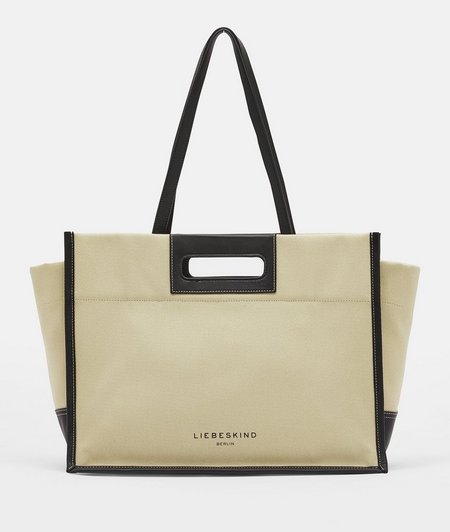 Elegant shopper with cut-outs from liebeskind