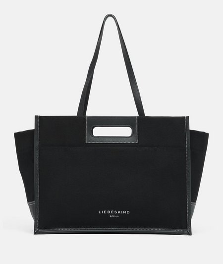 Elegant shopper with cut-outs from liebeskind