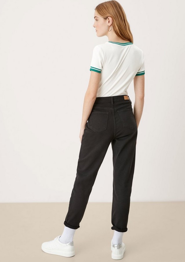 Damen Shirts & Tops | Rippshirt mit Streifen-Detail - KJ09076