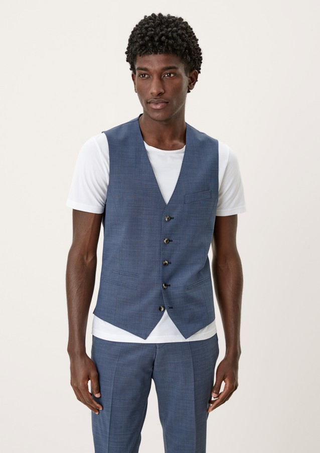 Men Tailored jackets & waistcoats | Slim: waistcoat in a classic style - UR78359