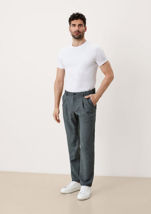 Men Trousers | Slim fit: Blended new wool trousers - VA99091