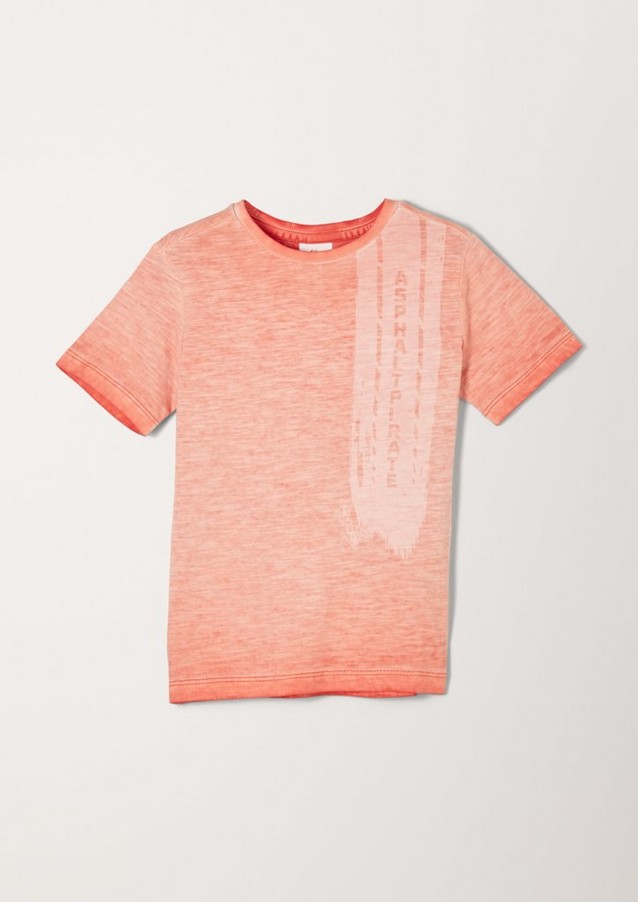 Junior Kids (sizes 92-140) | T-shirt with a garment-dyed finish - JS98528