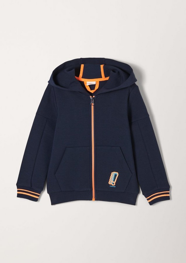 Junior Kids (sizes 92-140) | Hoodie with contrasting stripes - XI77192