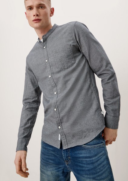 Hommes Chemises | Slim : chemise à col droit - RT56888