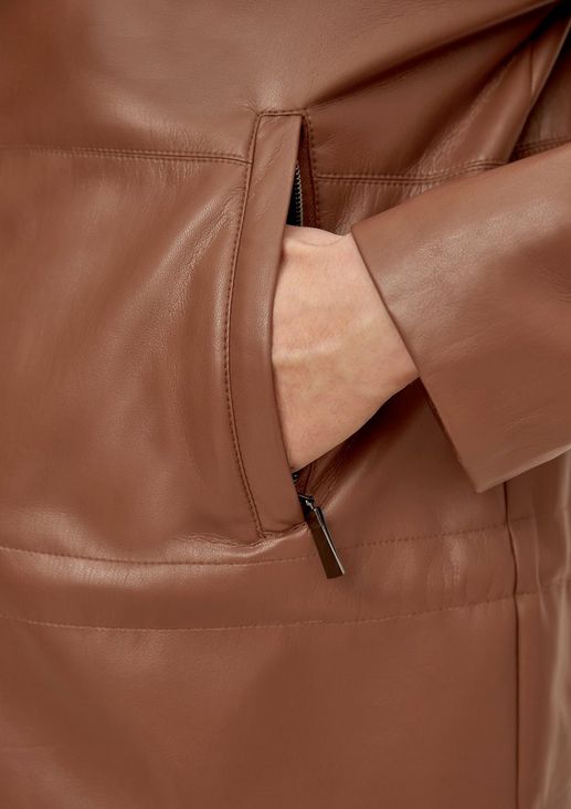 Faux leather jacket from comma